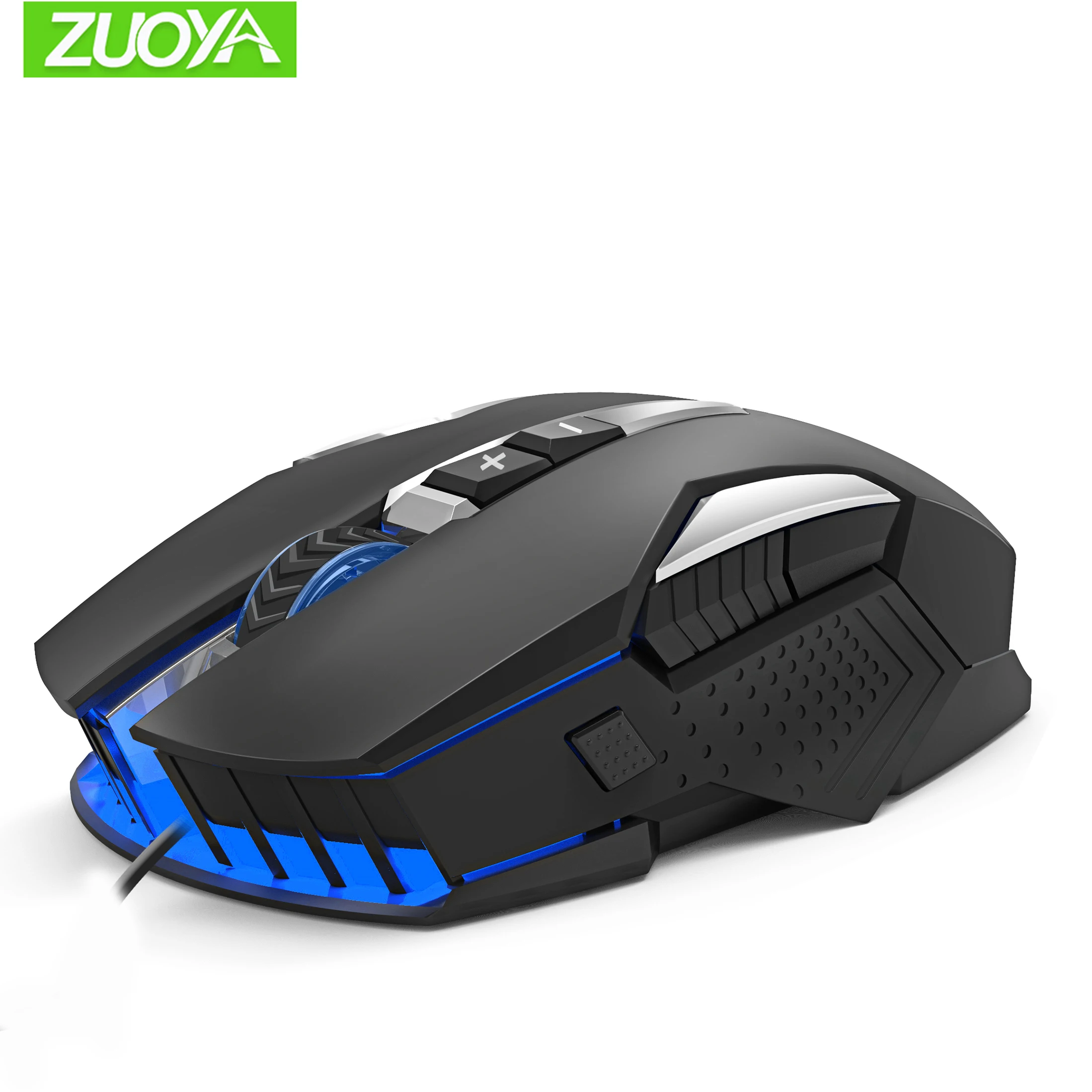 ZUOYA игровая мышь USB Проводная оптика Micel светодиодный игровой коврик с подсветкой