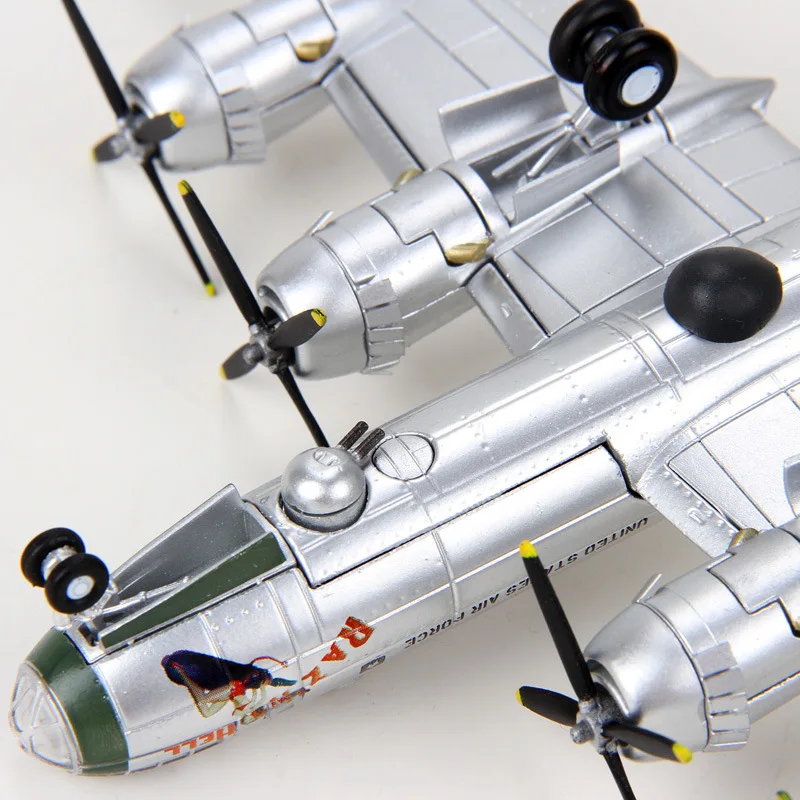 

Metal B29 American-Style World War II Model Plane Model 1: 144 Aviation Bombers Model Airplane Decoration