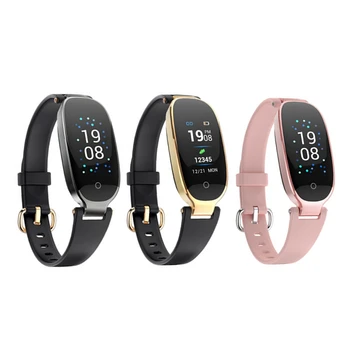 

S3 Smart Watch Women Ladies Heart Rate Monitor Peeter Fitness Band Bluetooth Watch for Android IOS Phone