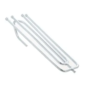 

[25 Pack] Drapery Curtain Tape Stainless Steel 4 Prongs Pinch Pleat Hook Clip, 7cm Length