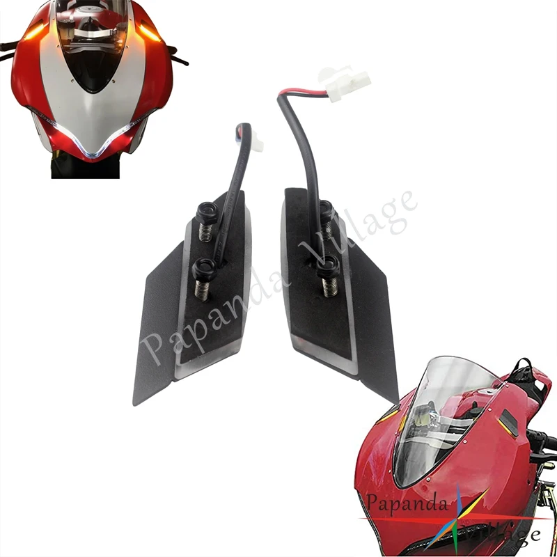 

1 пара, фонарь поворотный для мотоцикла, для Ducati 959 1299 Panigale