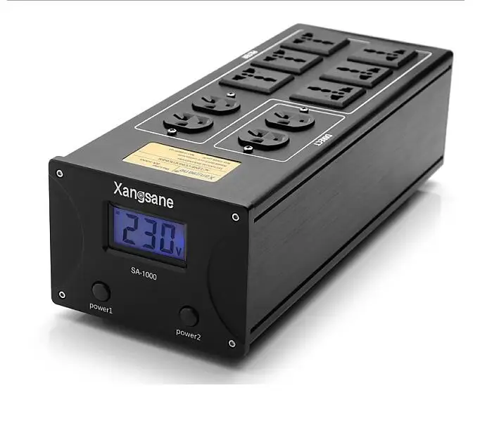 

Hifi Audio Power Purifier 3000W 15A Noise Filter Home AC Power Conditioner Audiophile Power Filter