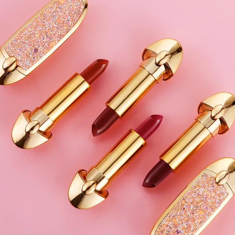

Waterproof Lipstick Lasting Matte Lipstick Moisturizing Water-Resistant Profissional Lipstick Maquillaj Women Makeup Gift KH77