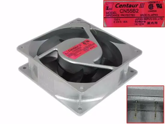 Emacro для Японии Servo CN55B2 AC 100 В 0.23A 120x120x38 мм Сервер вентилятор охлаждения