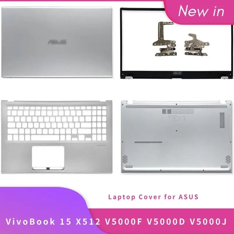 Новый оригинальный ноутбук для ASUS VivoBook 15 X512 V5000F верхний чехол задняя крышка