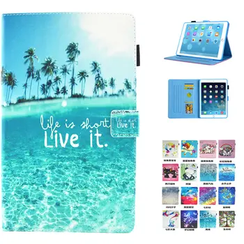 

For iPad 10.2 2019 Smart Case for Apple iPad 7th Generation 10.2 inch A2200 A2198 A2232 Cute Cartoon Cover Funda Stand Shell