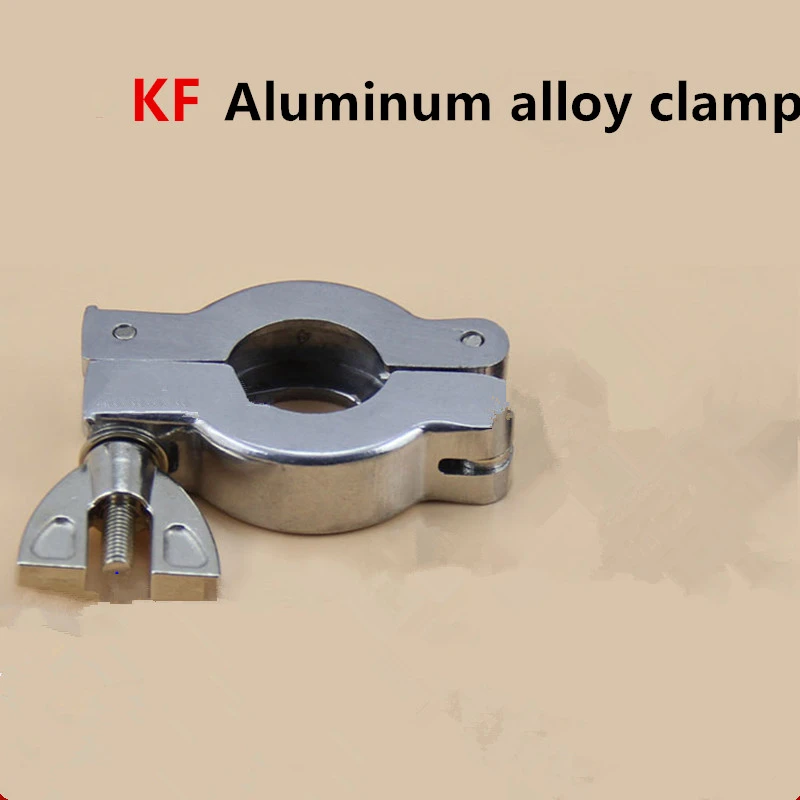 1Pc KF16/25/40/50 Vacuüm Klem Aluminium Klemmen Met Rvs Schroef Voor Vacuüm Pijp fittingen Slang Aansluiting|Pijpleidingen| - AliExpress