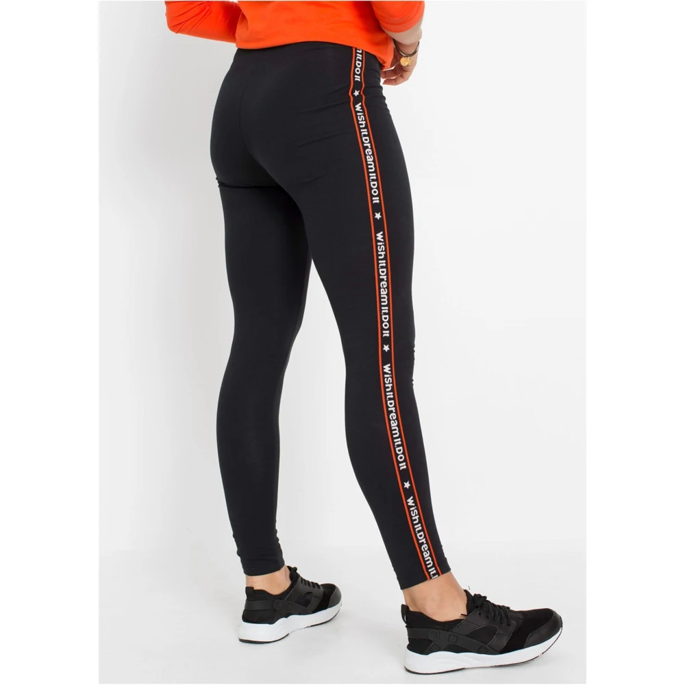 Legins with inscriptions Rainbow 