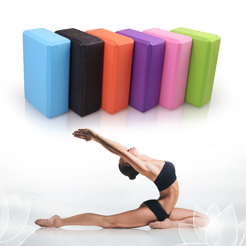 3" Yoga Block, 10 Pack Bulk EVA Foam Yoga Blocks, Firm And Supportive Yoga Brick, Balance Foam For Stretching Pilates And Workout 3 X 6 X 9