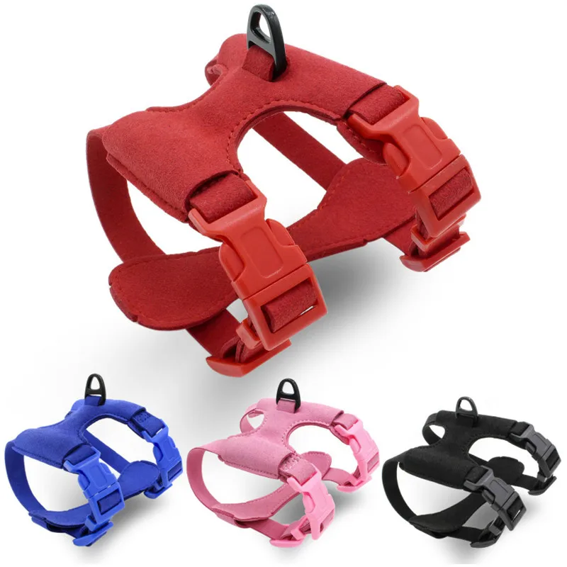 

Adjustable Pet Dog Chest Strap Small And Medium Cat Dog Collar Soft Chest Back Dog Strap Small Dog Supplies Chihuahua Teddy