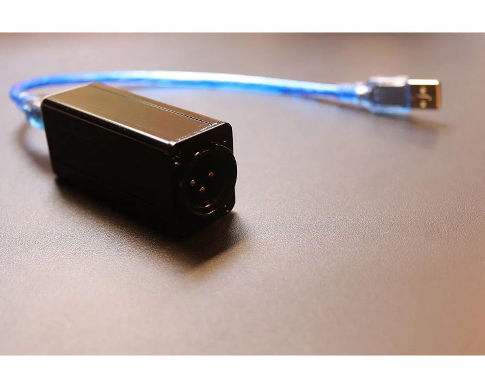 USB digital interface USB B to AES digital output 16bit/44.1K-48KHz IN stage audio mixer support WIN8/7/win10 Mac/Linux Android