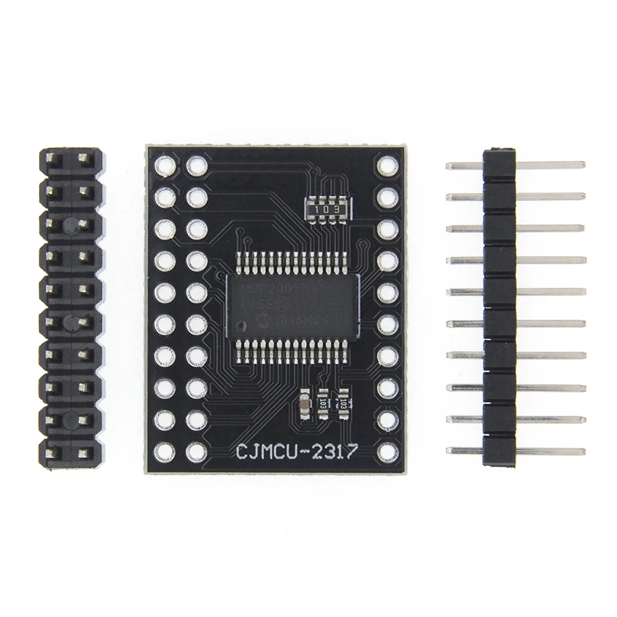 MCP23017 I2C интерфейс 16 Бит I/O удлинитель модуль расширения штыревая панель плата IIC к
