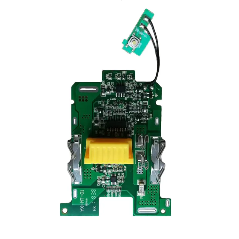 Li ion Battery BMS PCB Charging Protection Board For Makita 18V Power Tool BL1815 BL1830 BL1860 LXT400 bl1850 Battery Status LED|Battery Accessories| - AliExpress