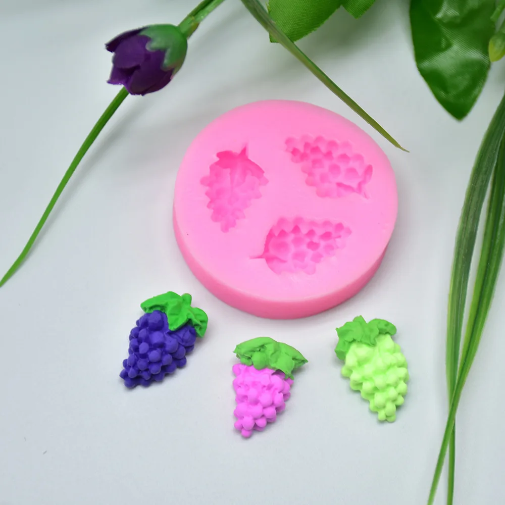 Поднимите Kay DIY хлебобулочная Кисть для макияжа Торт Помадка ультра-легкое украшение из глины, формирующая силиконовая форма