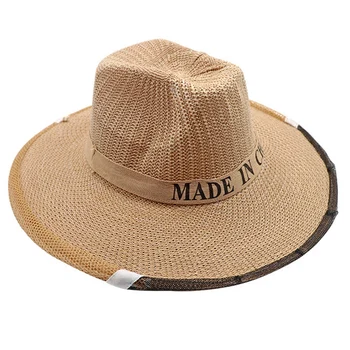 

1 Pcs Anti Bee Hat Beehive Beekeeping Cowboy Hat Mosquito Bee Insect Net Veil Head Face Protector Beekeeper Equipment