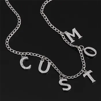 

Personalized Custom Name Pendant Necklace Customized Any Nameplate Necklace For Women Men Personalizado Customized Jewelry Gift