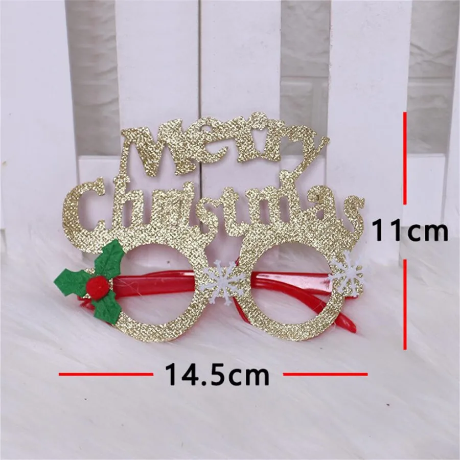 Christmas cartoon glasses decoration Christmas decoration adult children cartoon party glasses frame rich atmosphere 30A15 (11)