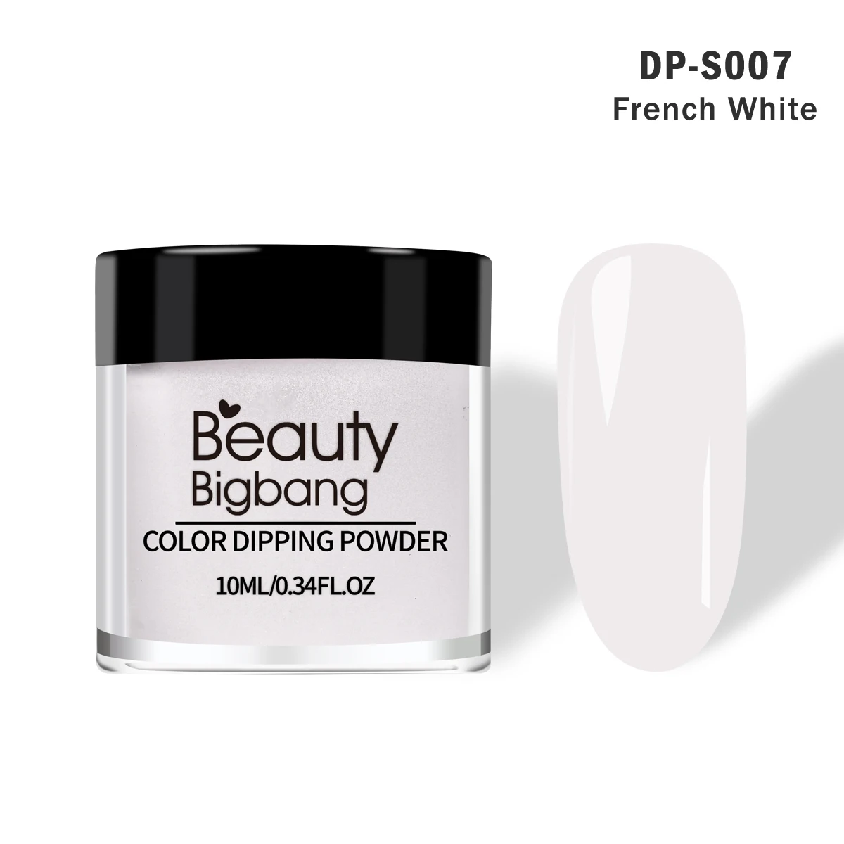 BEAUTYBIGBANG погружения порошки для ногтей градиент Французский ногтей натуральный цвет голографический блеск без лампы лечения ногтей художественные украшения