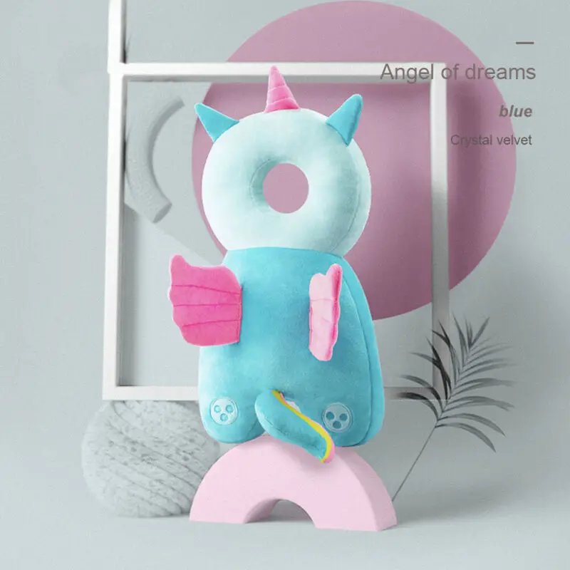 

Newborn Baby Kid Walking Head Protection Protector Safety Harness Pillow Pad baby child harness tiara bear bunny head Hot Sale