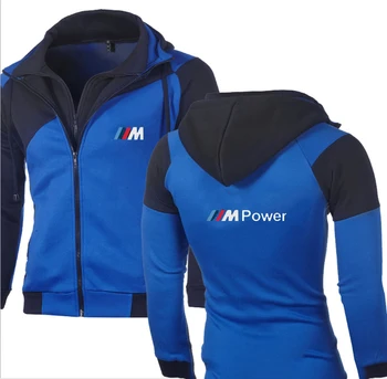 

Spring Autumn Sports Sweatshirt Outdoor Casual Harajuku for BMW M Hoodies Jacket Zipper Cotton Motorcycle Sweatshirts m