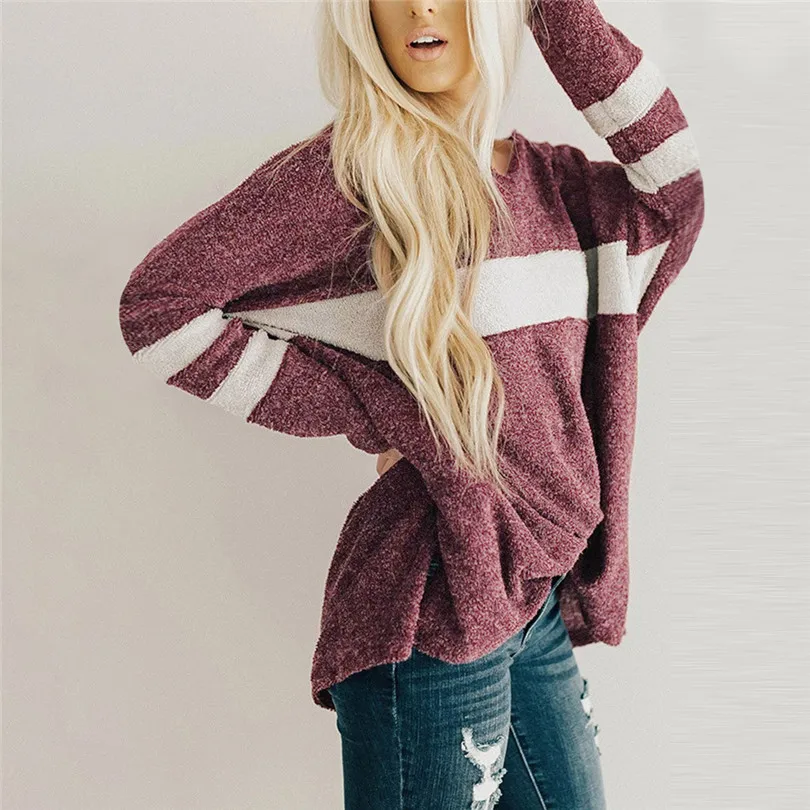 Ruched Knit Sweater Women Long Sleeve Slim Sexy Sweater V Neck Pullover Solid sWEATER Winter Spring Jersey Mujer 40OCT286