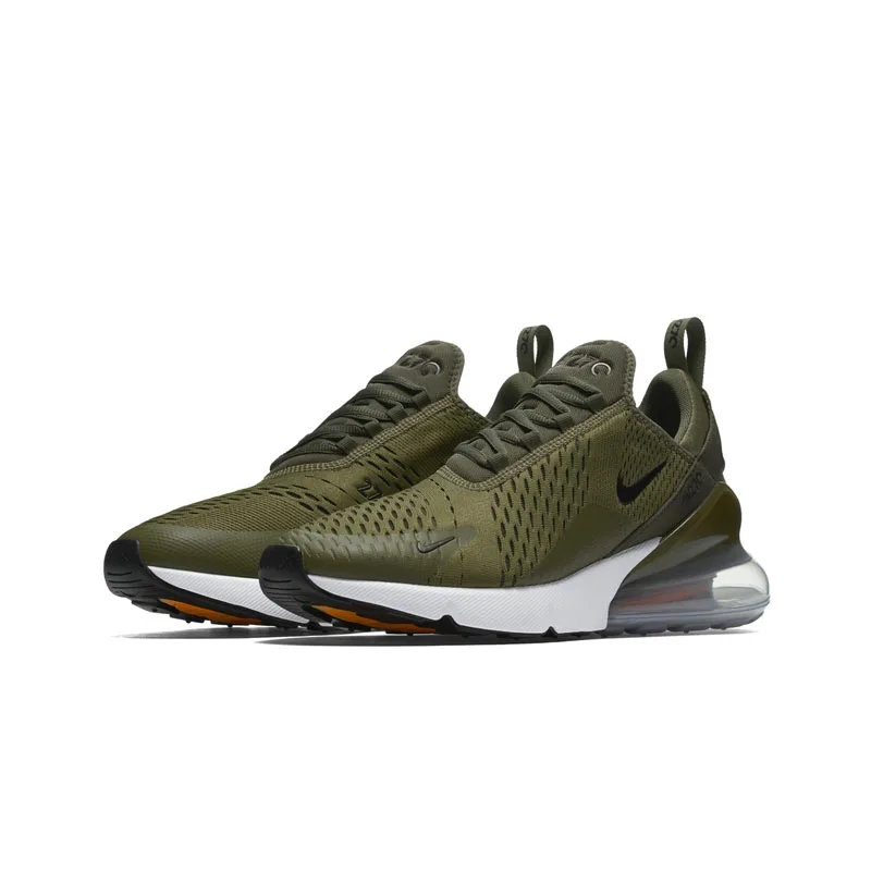 И аутентичный с Nike Air Max 270 Для мужчин, кроссовки для бега на открытом воздухе спортивные дышащие шок впитывающие кроссовки AH8050-002 - Цвет: AH8050-201