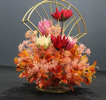 شراءالزفاف زهرة الجدول المركزية T-المرحلة الخلفيات حامل الأقواس الطريق الرصاص زهرة الوقوف لعيد ميلاد الطفل دش بالونات رفوف