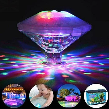 

Floating Underwater Lamp Waterproof LED RGB Disco party Light Wireless Swimming Pool Lights Hot Tub Spa Lamp Baby Bath Light