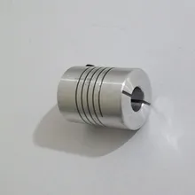 Coupler Aluminium CNC Motor Jaw Shaft 5mm To 8mm 3d printer OD 19x25mm Dropshipping 3/4/5/6/6.35/7/8/10mm Flexible Coupling
