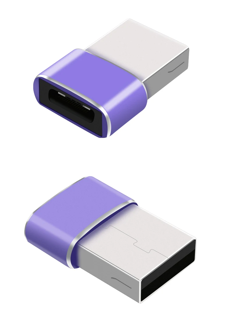 USB Male To Type-C Female Cable Converters Mobile Phone Adapter Micro USB To Type C Adapter Microusb Connector For Phone Tablet