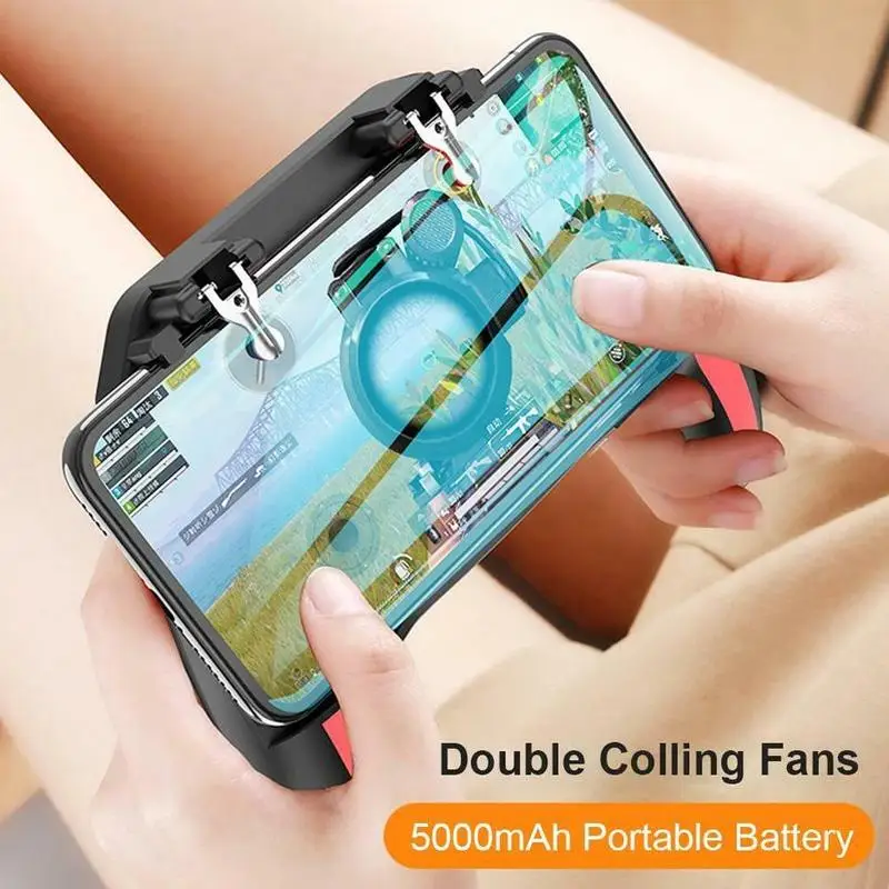  Cellphone Game Gamepad Joystick Free fire For PUBG Controller Bank Game For PUBG Trigger Cooler Pow