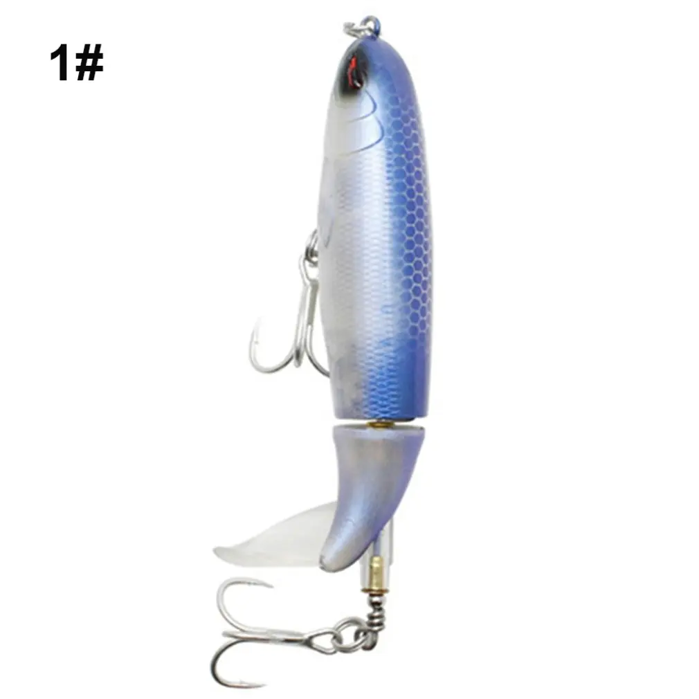 

Propeller Tractor Fishing Lure Hard Bait Floating Water Pencil Outdoor Topwater Whopper plopper Fishing Tackle