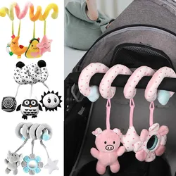 Jouet de téléphone portable pour bébé, jouet éducatif, en spirale, pour jouer au lit 