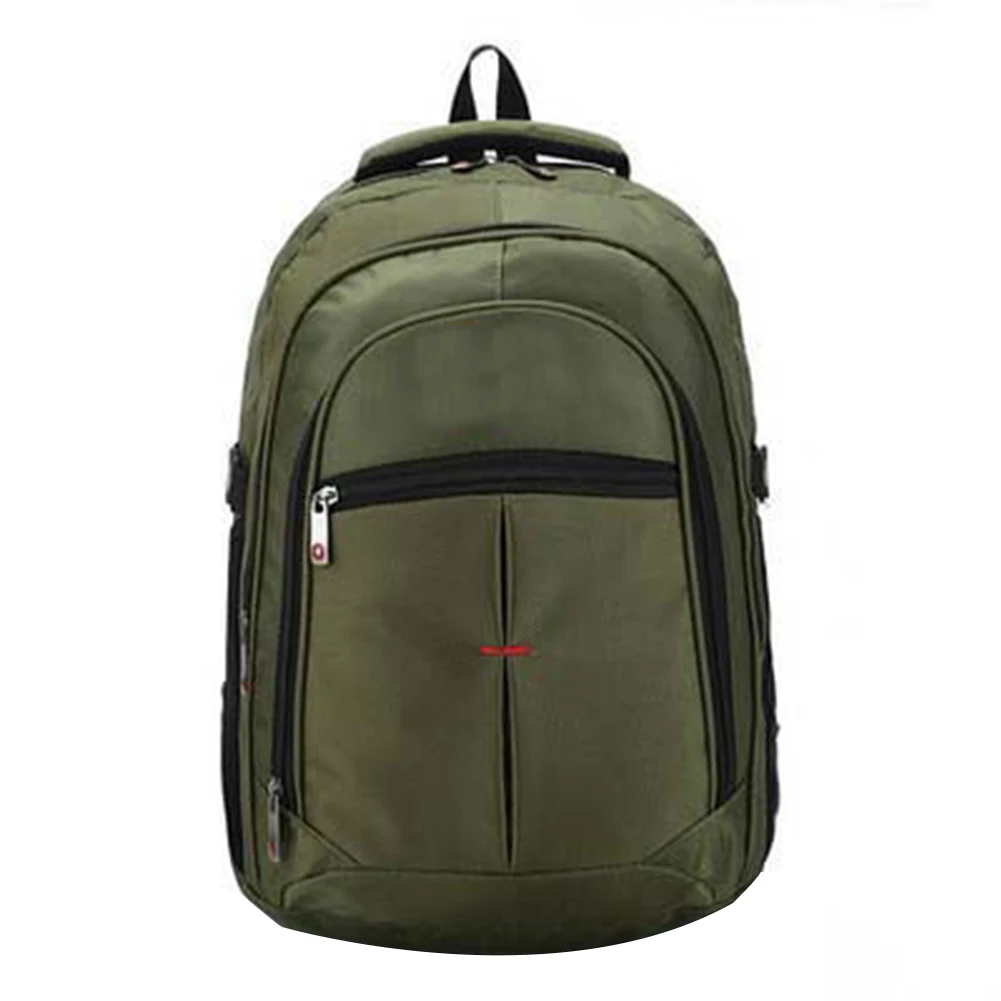 Мужской рюкзак большой емкости для путешествий, походная одежда на молнии, водонепроницаемый легкий рюкзак для спорта и рыбалки, 14 л - Цвет: Зеленый