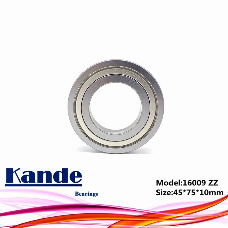 

2 шт 16009ZZ 16009ZZ 16009-2Z тонкий подшипник 16009 45x75x10 мм