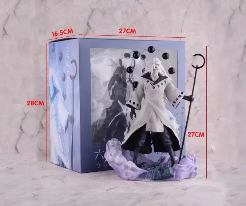 

Anime Naruto 27 Cm Six Uchiha Spot Garage Kit Model Decoration