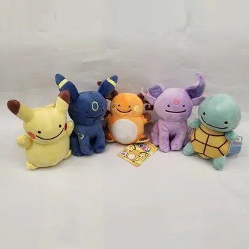 

5 style 15cm Espeon Pikachu Squirtle Raichu Umbreon Cosplay Ditto Stuffed Doll for Kids toys for children