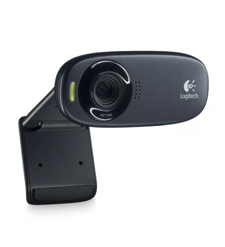 Logitech HD Webcam C310 camera HD 720P 5MP Photos Built-in MIC USB Web Cam Camera HD Plug-and-Play, for PC Notebook Laptop 1