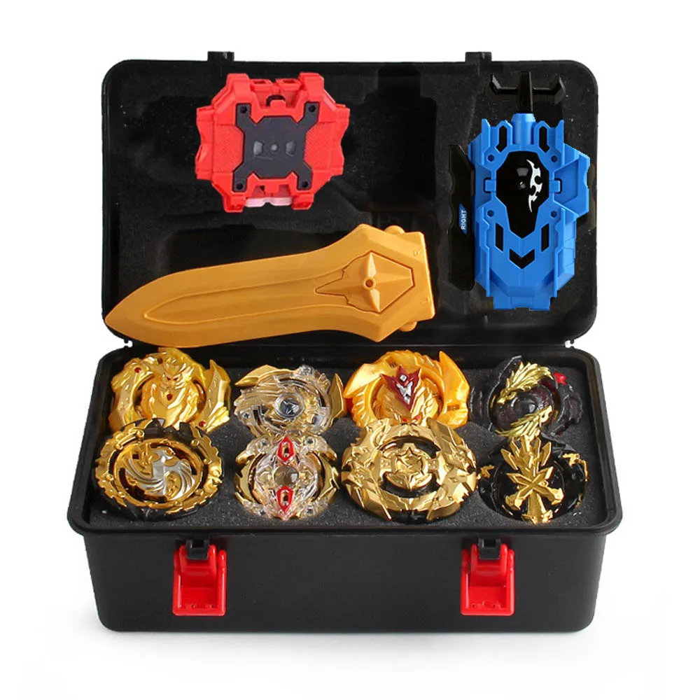 Beyblade Burst Bey Blade Toy Metal Funsion Bayblade набор коробок для хранения с ручкой пусковая