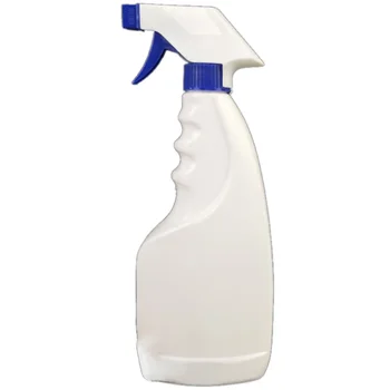 

500Ml Empty Plastic Spray Bottle with Button Water Sprayer for Kitchen Cleaning 10Pcs