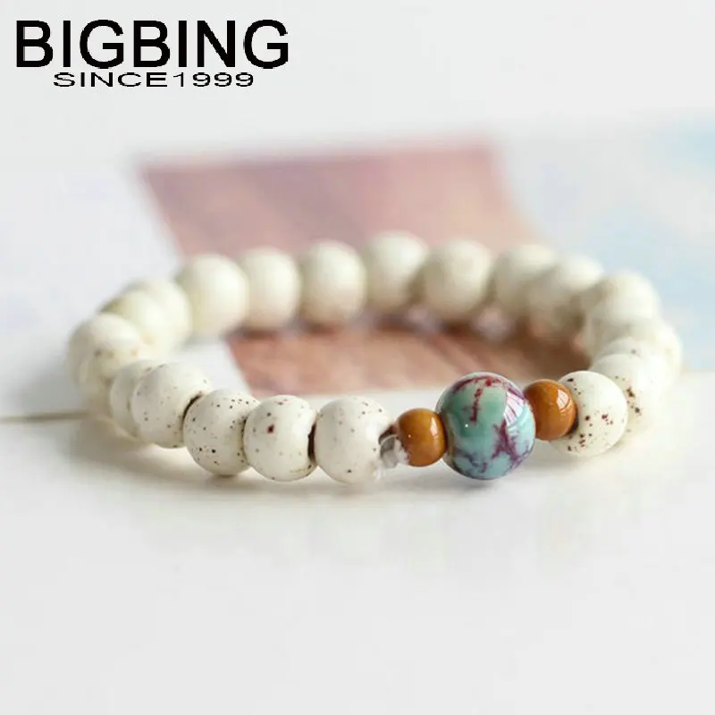 

C057 BIGBING Jewelry Fashion ceramic Bracelet Hand knitting bracelet high quality Free shipping