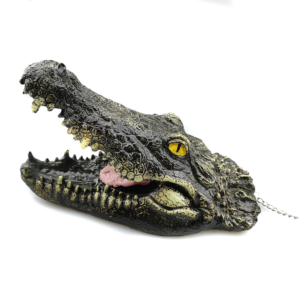

3Pcs/set Artificial High Quality Floating Resin Crocodiles for Pond Pool Water Garden Decorations Ornaments BJStore