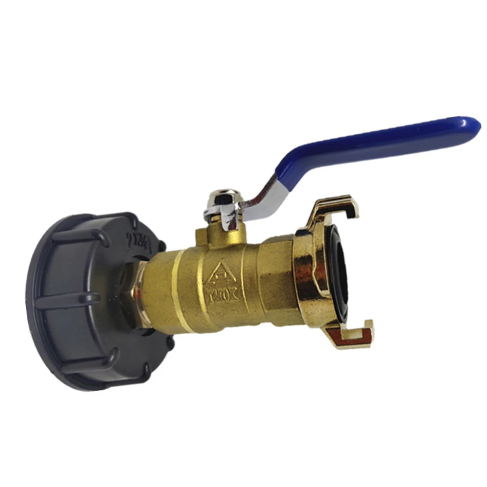 IBC T-barrel Connector S60 X 6 Thick Wire T-barrel Accessories Geka Head T-barrel Family Garden Water Connector