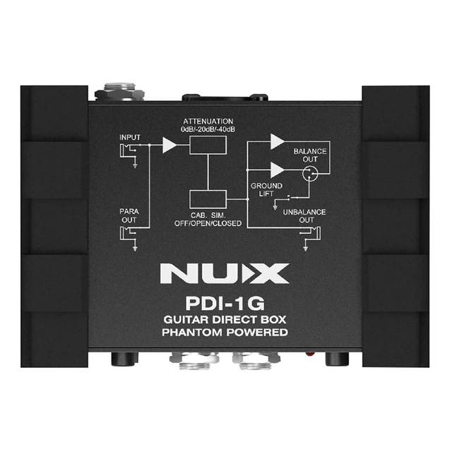 NUX PDI-1G Guitar Direct Injection Phantom Power Box: Enhancing Your Sound to Perfection