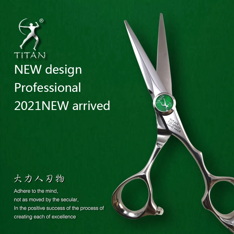 Titan Hairdressing Scissors 6 Inch Hair Scissors Professional Barber Scissors Cutting Thinning Styling Tool Hairdressing Shear — view 3