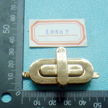 

10 sets/lot Egg Shape High Quality Twist Turn Lock Clasp Closure Women Handbag Bag Parts Purse Hardware Accessories DIY L0567