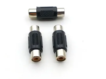 

100pcs RCA Female to Female Audio Video Coupler CONNECTOR