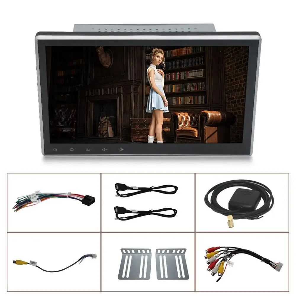 

Smart Car 10.1-inch Shaking Head Android Universal Machine Navigator All-in-one Car MP5 Player All-in-one Machine