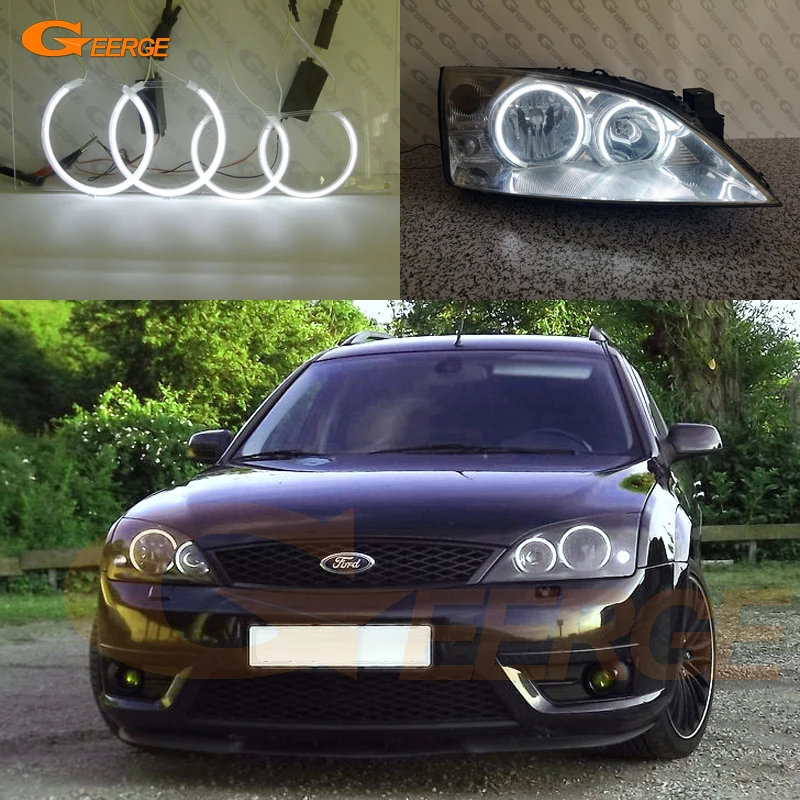 Для Ford Mondeo MK3 2000 2001 2002 2003 2004 2005 2006 2007 отличный ультра яркий CCFL ангельские глазки
