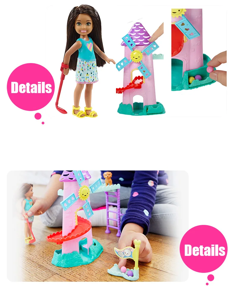 Barbie club chelsea mini golf playset deals